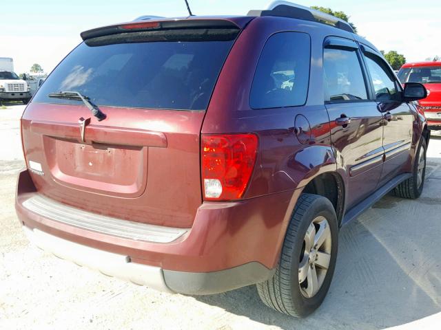 2CKDL63F176086179 - 2007 PONTIAC TORRENT RED photo 4