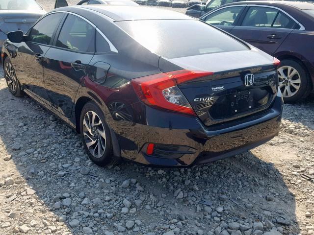 2HGFC2F70GH517470 - 2016 HONDA CIVIC EX BLACK photo 3