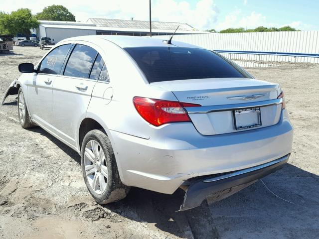 1C3CCBBG4CN184381 - 2012 CHRYSLER 200 TOURIN SILVER photo 3