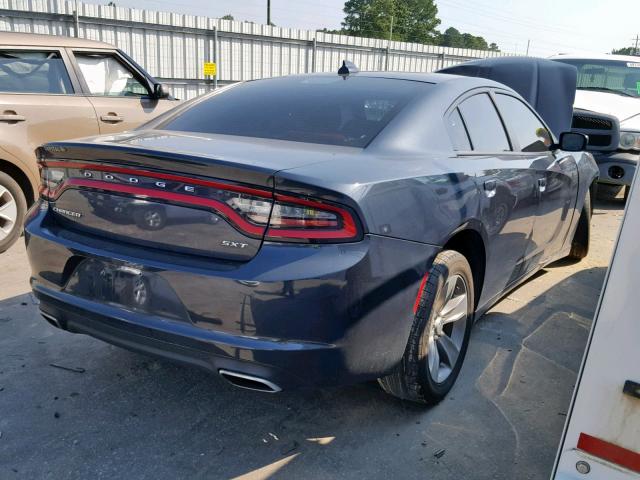 2C3CDXHG7GH355057 - 2016 DODGE CHARGER SX BLACK photo 4