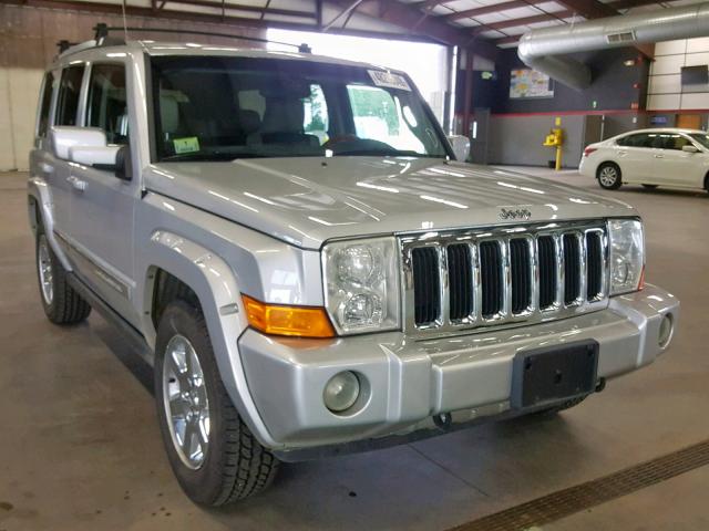 1J8HG68297C635565 - 2007 JEEP COMMANDER SILVER photo 1