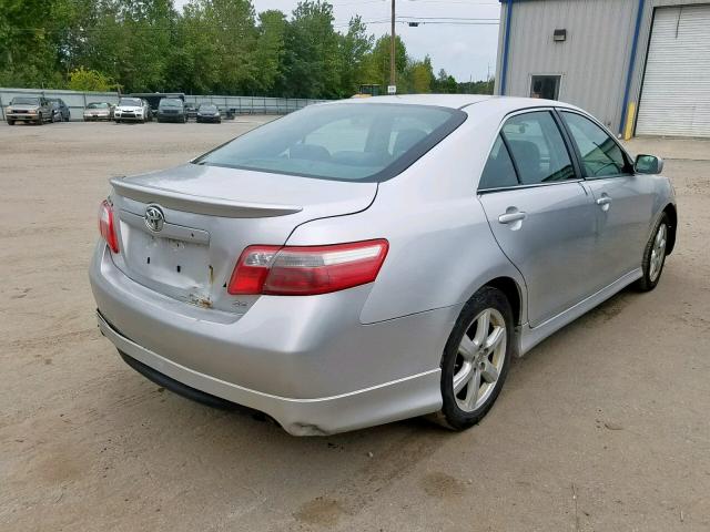 4T1BE46K88U776855 - 2008 TOYOTA CAMRY CE SILVER photo 4