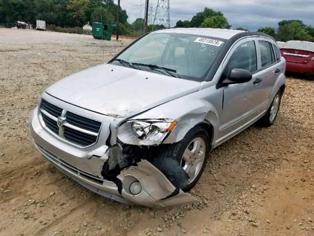 1B3HB48B38D503926 - 2008 DODGE CALIBER SX SILVER photo 2