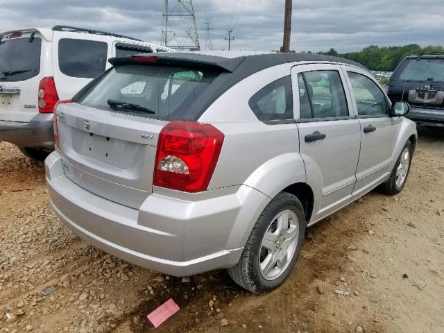 1B3HB48B38D503926 - 2008 DODGE CALIBER SX SILVER photo 4