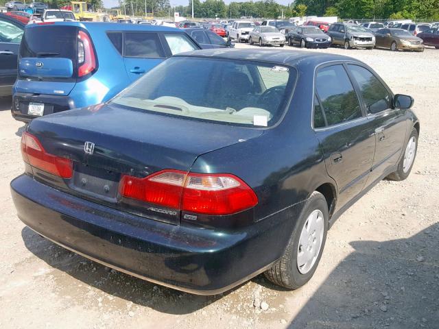 1HGCG164XWA060963 - 1998 HONDA ACCORD LX GREEN photo 4