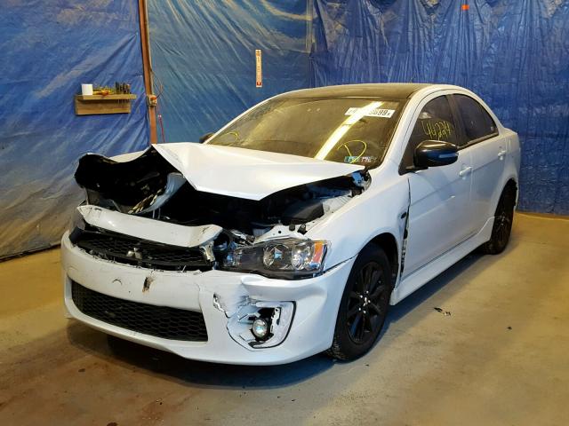 JA32U2FU2HU010387 - 2017 MITSUBISHI LANCER ES WHITE photo 2