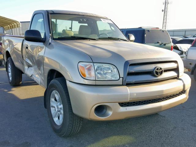 5TBJU32165S455111 - 2005 TOYOTA TUNDRA GOLD photo 1