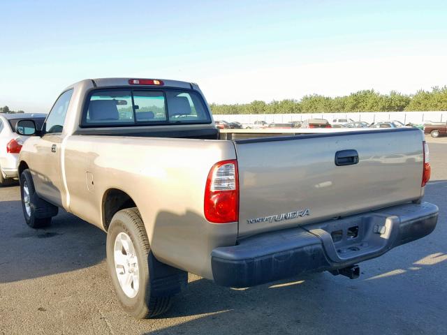 5TBJU32165S455111 - 2005 TOYOTA TUNDRA GOLD photo 3