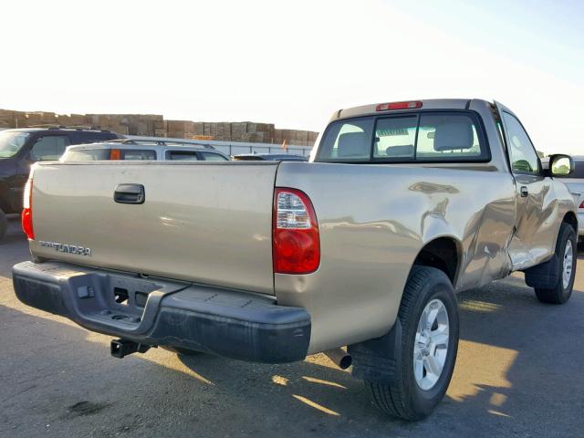 5TBJU32165S455111 - 2005 TOYOTA TUNDRA GOLD photo 4