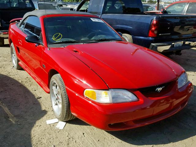 1FALP45T1SF153740 - 1995 FORD MUSTANG GT RED photo 1