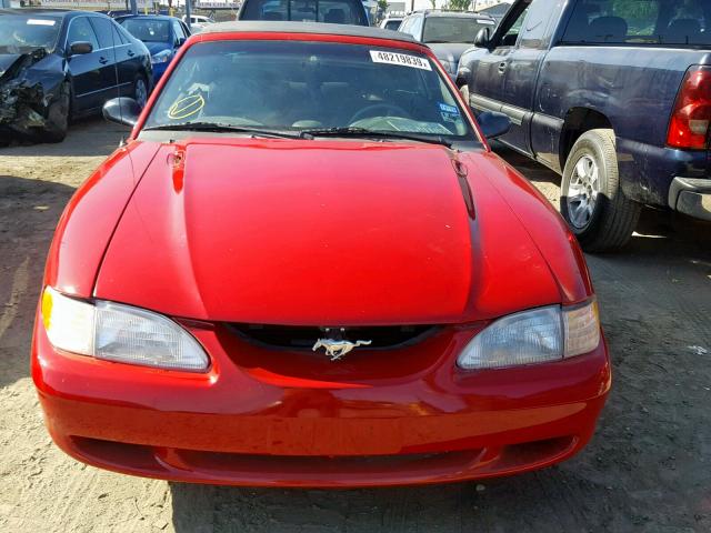 1FALP45T1SF153740 - 1995 FORD MUSTANG GT RED photo 9