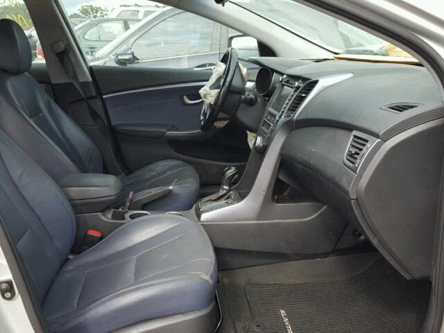 KMHD35LEXDU059239 - 2013 HYUNDAI ELANTRA GT SILVER photo 5