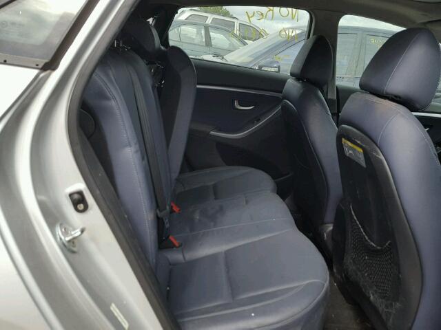 KMHD35LEXDU059239 - 2013 HYUNDAI ELANTRA GT SILVER photo 6