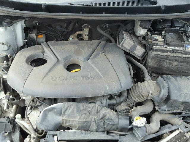 KMHD35LEXDU059239 - 2013 HYUNDAI ELANTRA GT SILVER photo 7