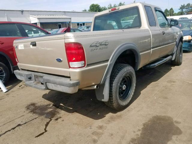 1FTZR15X7YPB45614 - 2000 FORD RANGER SUP BROWN photo 4