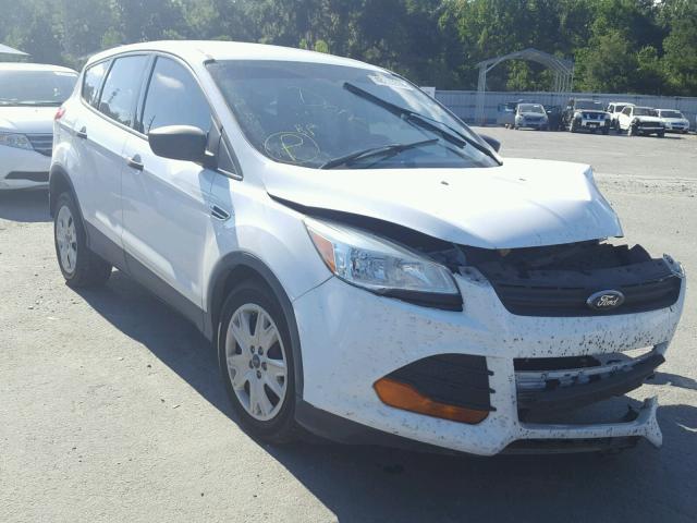 1FMCU0F75DUD87869 - 2013 FORD ESCAPE S WHITE photo 1