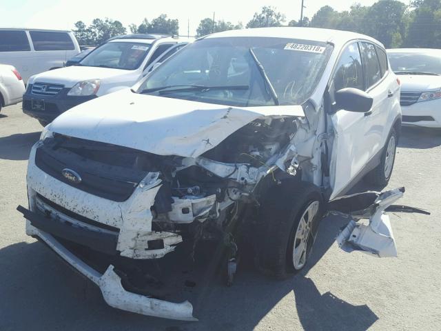 1FMCU0F75DUD87869 - 2013 FORD ESCAPE S WHITE photo 2