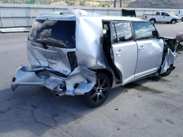 JTLZE4FE8CJ021362 - 2012 TOYOTA SCION XB Gümüş foto 4