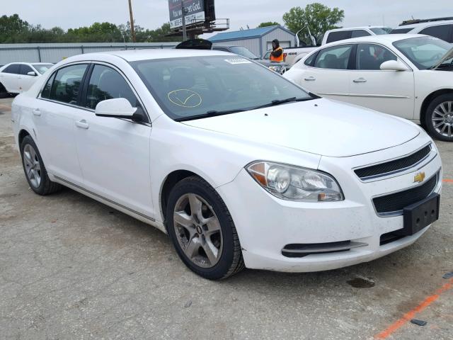 1G1ZC5E06AF253819 - 2010 CHEVROLET MALIBU 1LT WHITE photo 1