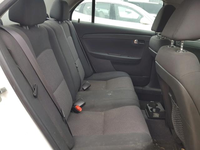 1G1ZC5E06AF253819 - 2010 CHEVROLET MALIBU 1LT WHITE photo 6