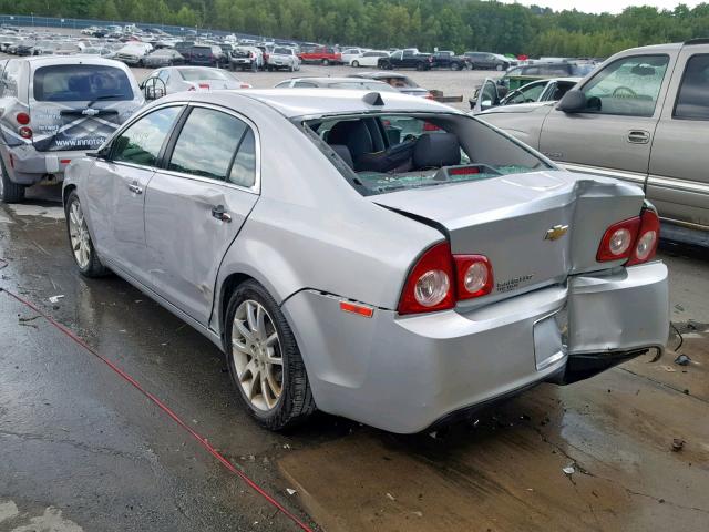 1G1ZE5E05CF285335 - 2012 CHEVROLET MALIBU LTZ ვერცხლისფერი ფოტო 3