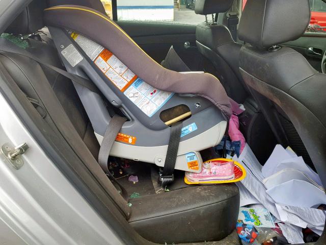 1G1ZE5E05CF285335 - 2012 CHEVROLET MALIBU LTZ ვერცხლისფერი ფოტო 6