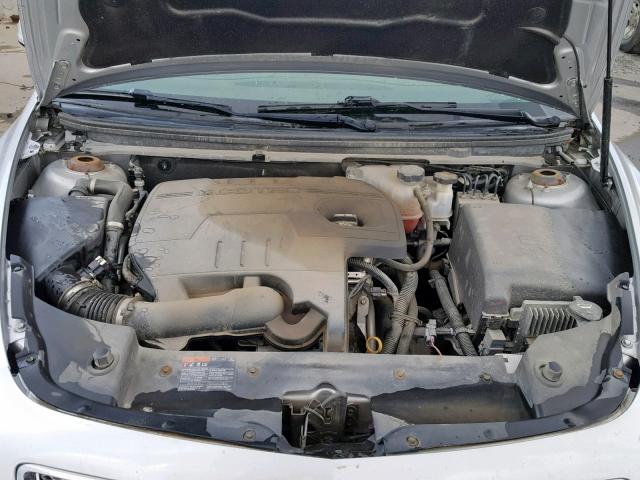 1G1ZE5E05CF285335 - 2012 CHEVROLET MALIBU LTZ ვერცხლისფერი ფოტო 7