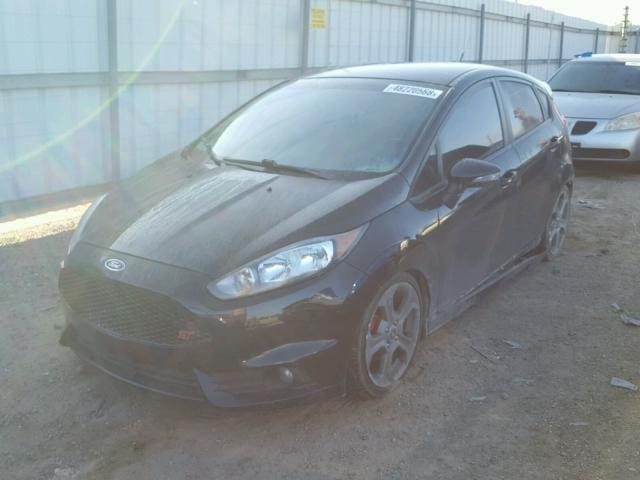 3FADP4GX7EM142489 - 2014 FORD FIESTA ST BLACK photo 2