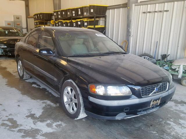 YV1RS61R622172505 - 2002 VOLVO S60 BLACK photo 1