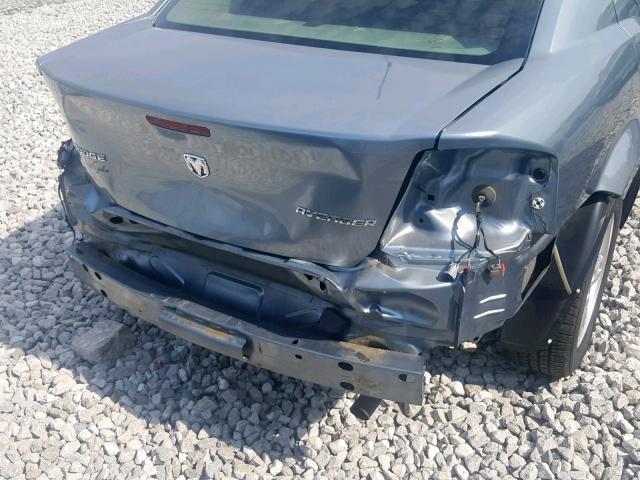 1B3CC1FB9AN221945 - 2010 DODGE AVENGER EX BLUE photo 9