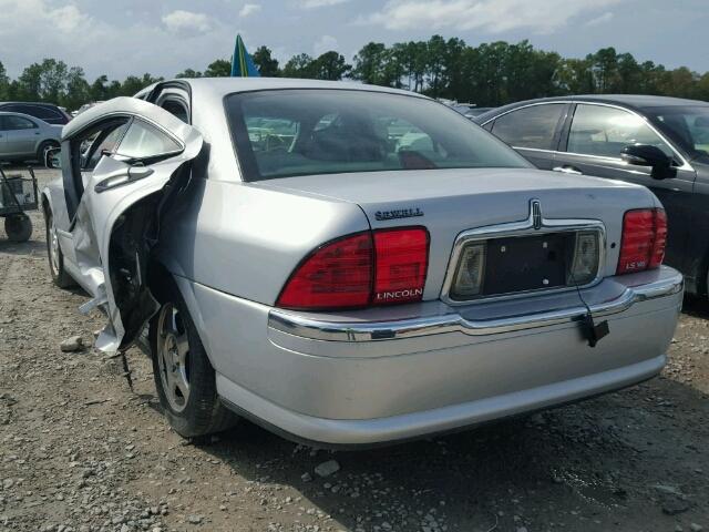 1LNHM87A21Y618391 - 2001 LINCOLN LS SILVER photo 3