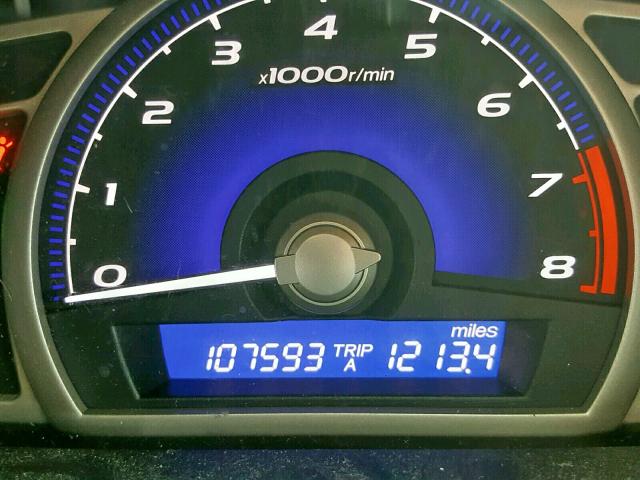 2HGFA16929H508208 - 2009 HONDA CIVIC EXL 银色 照片 8