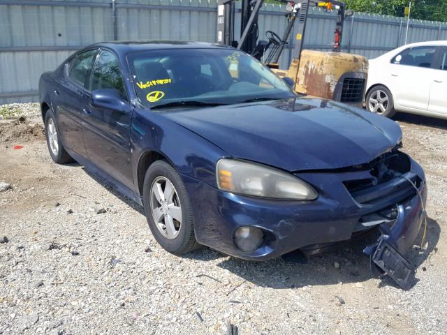 2G2WP552X81147931 - 2008 PONTIAC GRAND PRIX BLUE photo 1