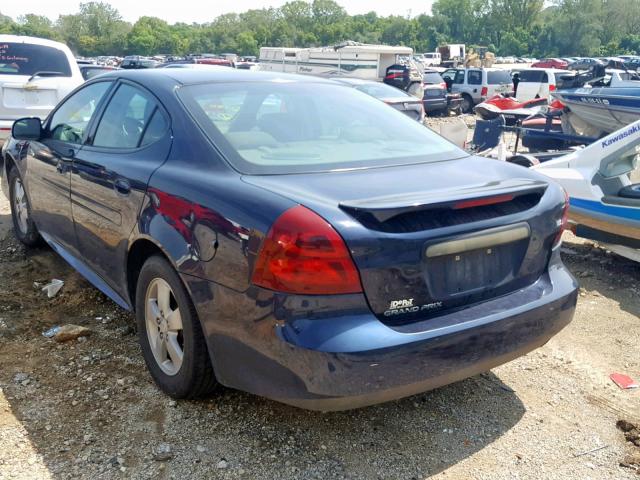 2G2WP552X81147931 - 2008 PONTIAC GRAND PRIX BLUE photo 3