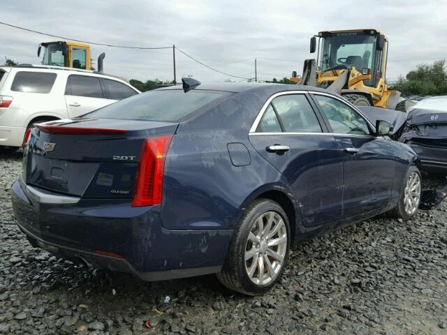 1G6AH5RX5H0133233 - 2017 CADILLAC ATS LUXURY BLUE photo 4