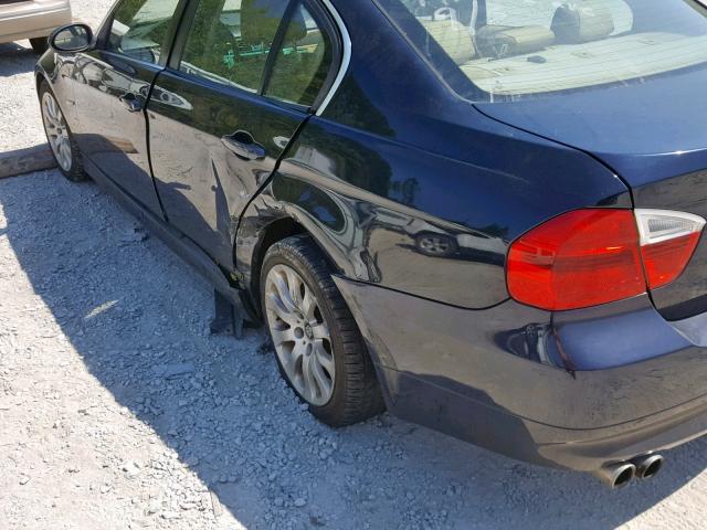 WBAVB33596KS37797 - 2006 BMW 330 I BLACK photo 9