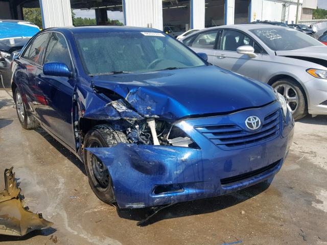 4T1BE46K37U118374 - 2007 TOYOTA CAMRY NEW BLUE photo 1