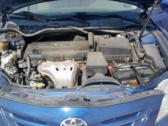 4T1BE46K37U118374 - 2007 TOYOTA CAMRY NEW BLUE photo 7