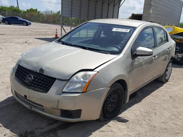 3N1AB61E68L715541 - 2008 NISSAN SENTRA 2.0 TAN photo 2