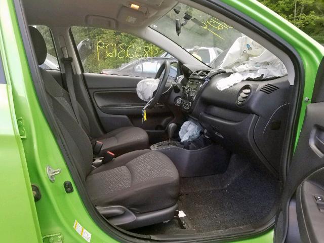 ML32A3HJ9EH003415 - 2014 MITSUBISHI MIRAGE DE GREEN photo 5