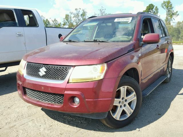 JS3TE947664100102 - 2006 SUZUKI GRAND VITA MAROON photo 2