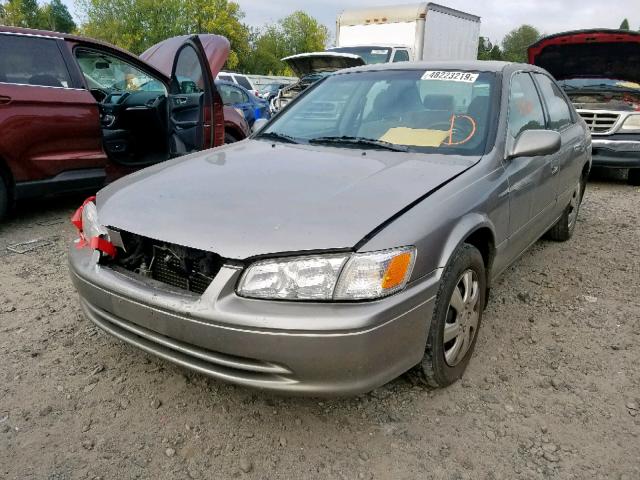 4T1BG22K41U082237 - 2001 TOYOTA CAMRY CE GRAY photo 2