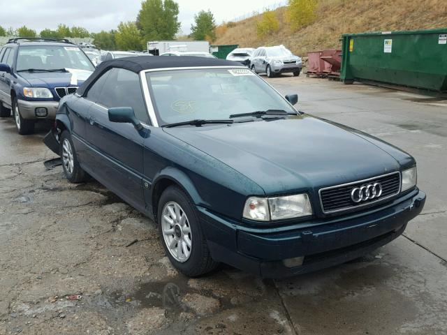 WAUAA88G1TA003664 - 1996 AUDI CABRIOLET GREEN photo 1