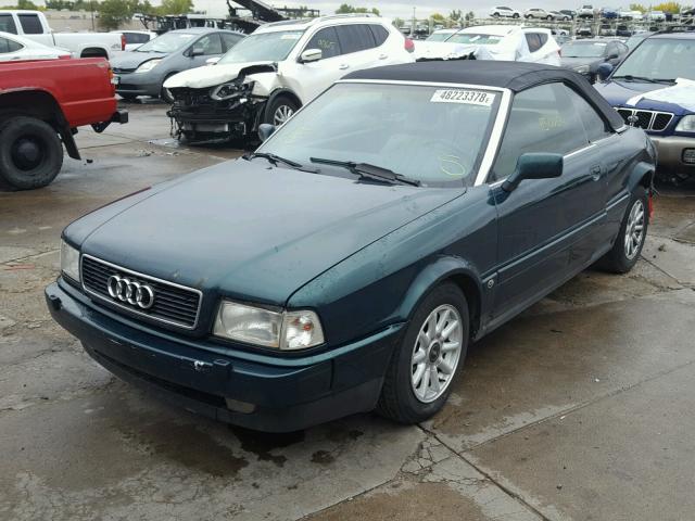 WAUAA88G1TA003664 - 1996 AUDI CABRIOLET GREEN photo 2