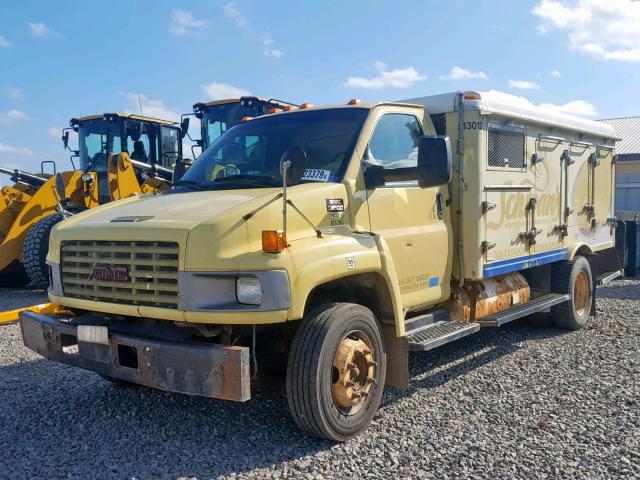 1GDJ5C1G69F413016 - 2009 GMC C5500 C5C0 YELLOW photo 2