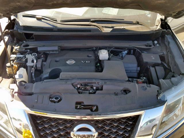 5N1AR2MN6DC624817 - 2013 NISSAN PATHFINDER GRAY photo 7