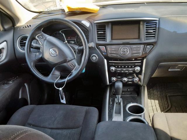 5N1AR2MN6DC624817 - 2013 NISSAN PATHFINDER GRAY photo 9