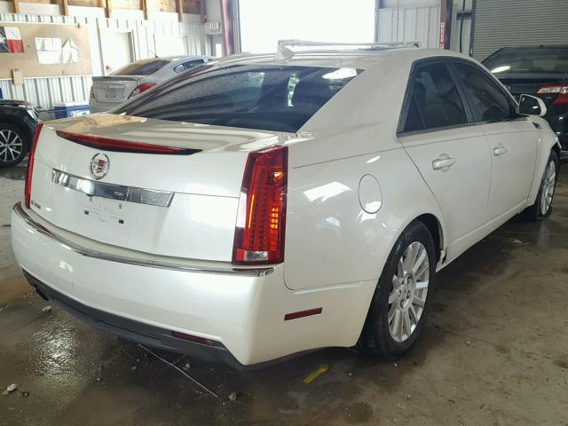 1G6DE5E59D0111563 - 2013 CADILLAC CTS LUXURY WHITE photo 4