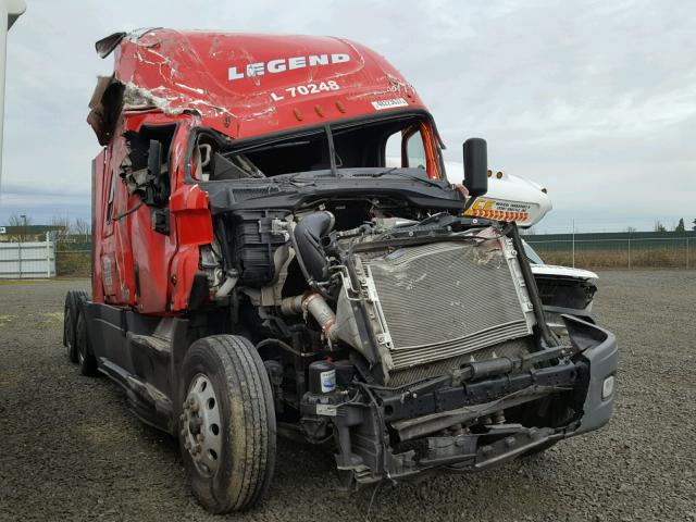 3AKJGLDR9JSHH3409 - 2018 FREIGHTLINER CASCADIA 1 RED photo 1