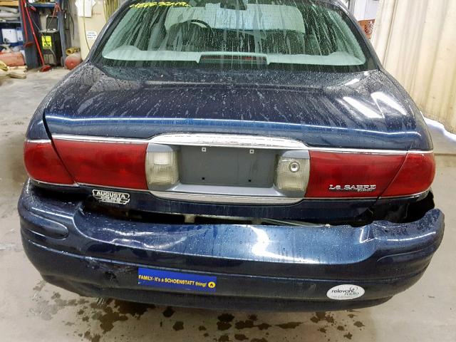 1G4HP52K944104720 - 2004 BUICK LESABRE CU BLUE photo 9